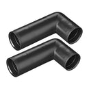 2er Set Abwasser-Rohr 90° ungleich – Steckverbindung, Ø28 mm, für Wohnmobil & Boot – Reich
