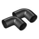 2er Set Abwasser-Rohr Winkel 90° – Steckverbindung, Ø28 mm, für Wohnmobil & Boot – Reich
