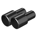 2er Set Abwasser-Rohr Übergangsstück Ø28 mm auf Ø19 mm – Dicht, ohne Kleben, für Wohnmobil & Boot – Reich