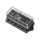 Verteilerdose 6-fach – Anschlussbox für Flachsicherungen Anhänger, Boot, Wohnmobil – APT