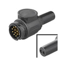 Stecker 13-polig PVC Typ Jaeger mit 2-Loch-Tülle – Hochwertige Qualität für den Alltag – APT