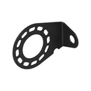 Anhänger Steckdosenhalter Metall gewinkelt – 9,2 x 7,2 cm, für 7- & 13-polige Steckdosen – APT