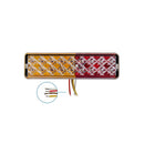 Rückleuchte 12/24V 3 Funktionen 135x38mm LED mit Halter schwarz – Hochwertige LED Beleuchtung – APT
