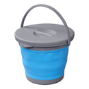 Falteimer rund | faltbar | 5 Liter | Wassereimer | mit Deckel | Spüleimer – APT