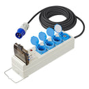 Zelt Steckdose CEE 10M 3x2,5mm² mit FI USB 3x Schuko Dachzelt Steckdosenleiste – APT