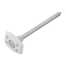 10er Set Metall Heringe für Bodenplane Zeltbodennagel Erdnägel Ø6 mm, 10 cm lang – APT