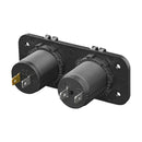 12V Auto Steckdose + Dual USB-Schnellladegerät Typ A + C 2-fach 3A Autoladegerät – APT