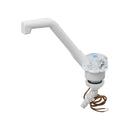 Kalt-Wasserhahn De Luxe 12V Ø20 mm – Klappbar, Weiß, für Wohnmobil & Boot – APT