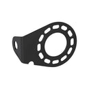 Anhänger Steckdosenhalter Metall gewinkelt – 9,2 x 7,2 cm, für 7- & 13-polige Steckdosen – APT