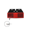 Positionsleuchte hinten 12/24V rot 110x40mm LED mit Halter – Hochwertige LED Beleuchtung – APT