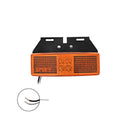 Seitenmarkierungsleuchte 12/24V orange 110x40mm LED mit Halter – Hochwertige LED Beleuchtung – APT