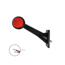 LED Umrissleuchte 12/24V – Rot/Weiß, 166x193 mm, wasserdicht, – APT