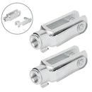 2er Set Gabelkopf M8 58mm mit Sicherungsbolzen für Bremsseil, Anhänger – APT