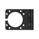 Steckdosenhalter Metall gewinkelt 9,25 x 7 cm – für 7- & 13-polige Anhängersteckdosen – APT