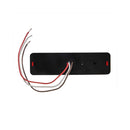 Rückleuchte 12/24V 2 Funktionen 135x38mm LED mit Halter schwarz – Hochwertige LED Beleuchtung – APT