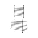 Hundegitter Auto-& Gepäckgitter aus Metall Universal Trenngitter verstellbar 4x2 – APT
