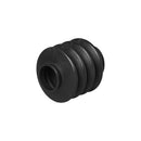 Faltenbalg für Auflaufbremse 45/60mm | Universal Wohnwagen Anhänger | Gummimanschette – APT