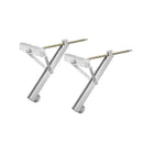 2er Set Nivellierstütze 450 kg Tragfähigkeit Wohnwagen Ausdrehstütze 615 x 278 x 507 mm – Freizeitschmiede GmbH & Co. KG