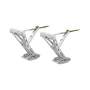 2er Set Nivellierstütze 1000 kg Tragfähigkeit Wohnwagen Ausdrehstütze  605 x 280 x 470mm – Freizeitschmiede GmbH & Co. KG