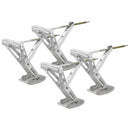 4er Set Nivellierstütze 1000 kg Tragfähigkeit Wohnwagen Ausdrehstütze  605 x 280 x 470mm – Freizeitschmiede GmbH & Co. KG