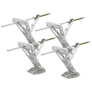4er Set Nivellierstütze 1000 kg Tragfähigkeit Wohnwagen Ausdrehstütze  605 x 280 x 470mm – Freizeitschmiede GmbH & Co. KG