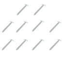 10x Zelthering 40 cm Verzinkter Stahl T-Profil – Der ideale Reisebegleiter für deinen nächsten Campingurlaub.