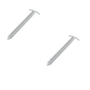 2x Zelthering 30 cm Verzinkter Stahl T-Profil – Der ideale Reisebegleiter für deinen nächsten Campingurlaub.