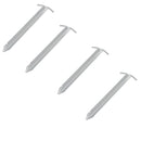 4x Zelthering 30 cm Verzinkter Stahl T-Profil – Der ideale Reisebegleiter für deinen nächsten Campingurlaub.