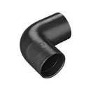 2er Set Abwasser-Rohr Winkel 90° – Steckverbindung, Ø28 mm, für Wohnmobil & Boot – Reich