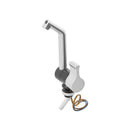 Kalt-Wasserhahn Style 2000 12V Ø20 mm – Klappbar, Matt Nickel/Schwarz, für Wohnmobil & Boot – APT