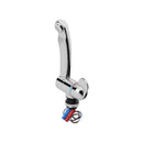 Mischbatterie Style 3000 12V Ø27 mm – 360° schwenkbar, gebogener Auslauf, Chrom – APT
