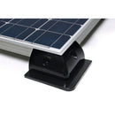 4er Set Eckprofile für Solarmodul Kunststoff Solarspoiler Haltespoiler schwarz – Carbest