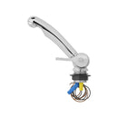 Kalt-Wasserhahn Keramik Style 12V Ø33 mm – Klappbar, Chrom, für Wohnmobil & Boot – APT