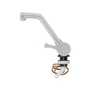 Kalt-Wasserhahn Style 2000 12V Ø20 mm – Klappbar, Matt Nickel/Schwarz, für Wohnmobil & Boot – APT