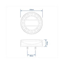 Rückleuchte 12/24V 4 Funktionen 125mm LED – Hochwertige LED Beleuchtung – APT