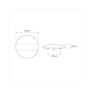Rückleuchte 12/24V 3 Funktionen 140mm STI LED – Hochwertige LED Beleuchtung – APT