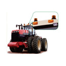 Rundumleuchte orange 36LED 10-30V – - Abmessungen: 130x130x100mm.