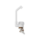Kalt-Wasserhahn De Luxe 12V Ø20 mm – Klappbar, Weiß, für Wohnmobil & Boot – APT