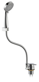 Einhebelmischer Duschset Chrom – Klappbar mit 1,5m Schlauch – Freizeitschmiede GmbH & Co. KG