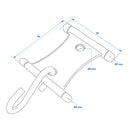 PAT Markisen S Haken | SET 6 Stück | passend für  5/6mm 7/8mm Kederschienen – ProPlus