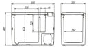 Kompressor-Kühlbox 35L – Effiziente Kühlung bis -20°C für Wohnmobile – Freizeitschmiede GmbH & Co. KG
