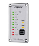 Duo-Akkutester mit LED-Anzeige – Überwachung von Bord- und Starterbatterie – Freizeitschmiede GmbH & Co. KG