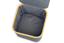 Faltkorb mit Deckel 33x37x33cm – Platzsparende Aufbewahrung für Camper – Freizeitschmiede GmbH & Co. KG