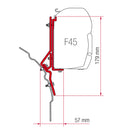 Befestigungskit Fiamma F45 Markise für VW Transporter T4 1994 - 2003 + Sika 522 – Fiamma