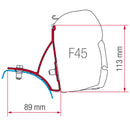 Befestigungskit Fiamma F45 Markise für Renault Trafic II 2001-2015 + Sika 522 – Fiamma