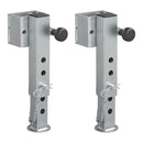 2x Anhängerstütze Anhänger Stützfuß 60x60 kippbar TL60 D85 SW19 345-445mm 1300kg – APT