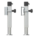 2x Anhängerstütze Anhänger Stützfuß 60x60 klappbar SF60 D85 SW19 410-655mm 1300kg – APT
