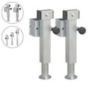 2x Anhängerstütze Anhänger Stützfuß 60x60 klappbar SF60 D42 SW19 410-655mm 1300kg – APT