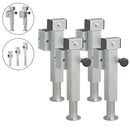 4x Anhängerstütze Anhänger Stützfuß 60x60 klappbar SF60 D85 SW19 360-595mm 1300kg – APT