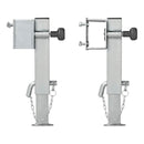 2x Anhängerstütze Anhänger Stützfuß 60x60 kippbar TL60 D85 SW19 345-445mm 1300kg – APT